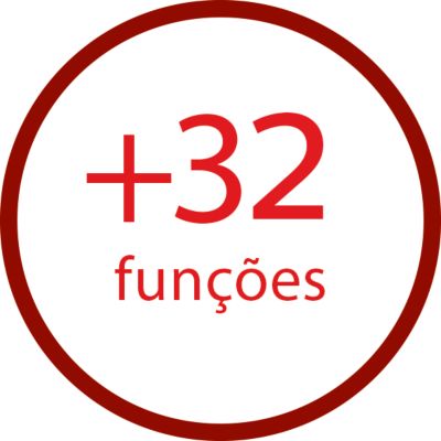 Acessórios para executar facilmente mais de 32 funções