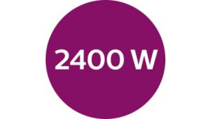 2 600 W pour une montée en température rapide