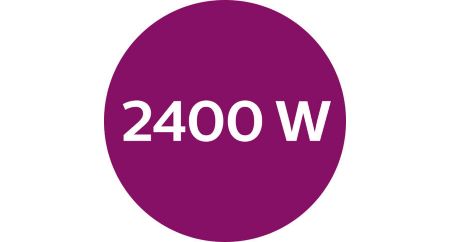 2600 Вт для быстрого нагрева и мощного глажения