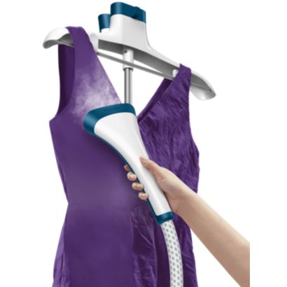 Product in Use Photo Philips EasyTouch Plus Garment Steamer GC518/23