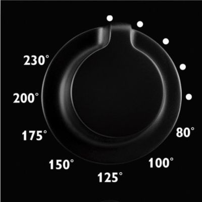 Controle de temperatura ajustável para resultados excelentes