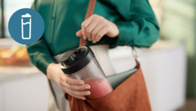 Vrč za blendanje od 700 ml s poklopcem za pohranu ili uporabu u pokretu