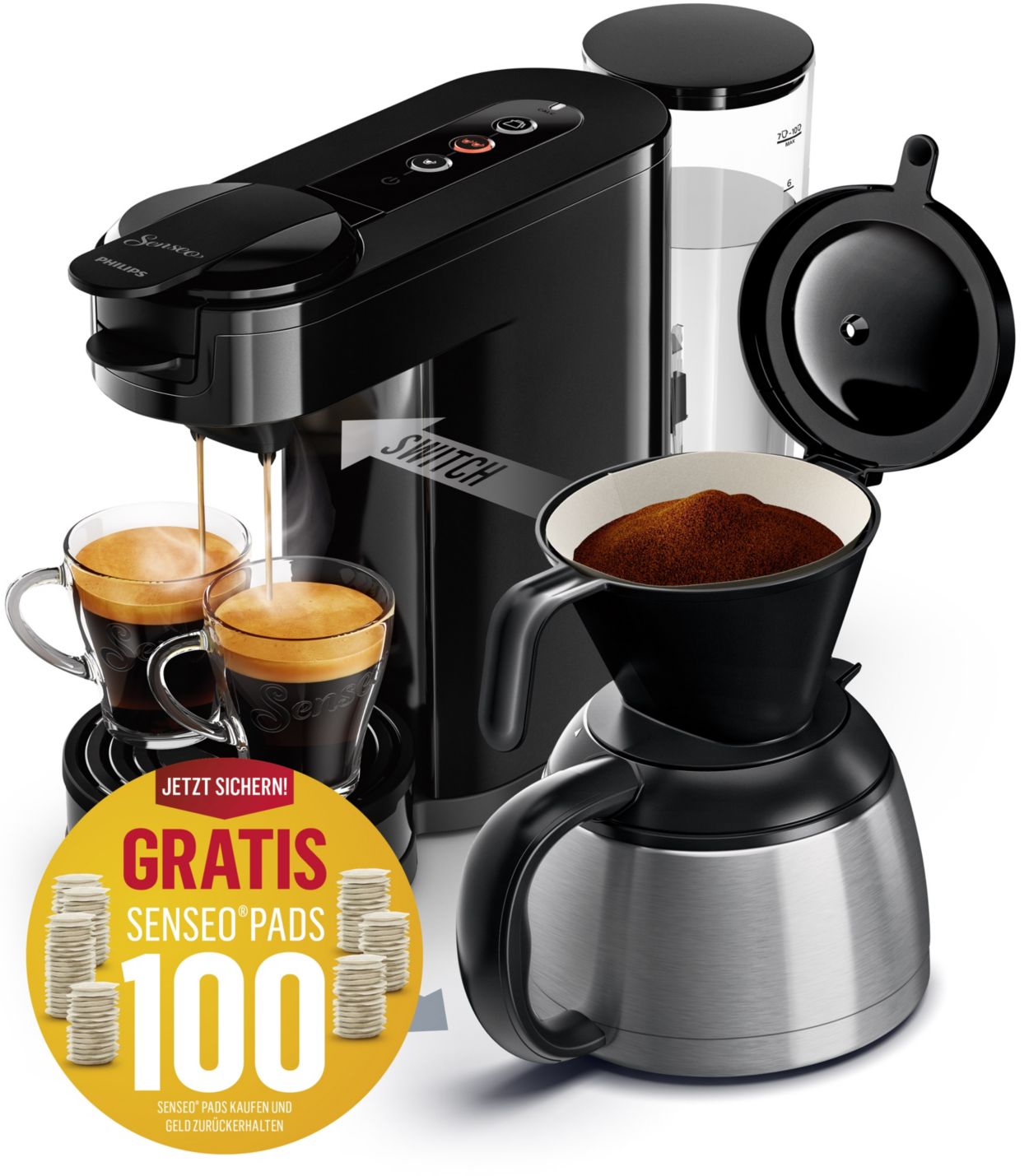 Eine Kanne für alle oder eine Tasse nur für Sie