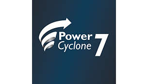 PowerCyclone 7 garantisce una forza di aspirazione duratura e potente