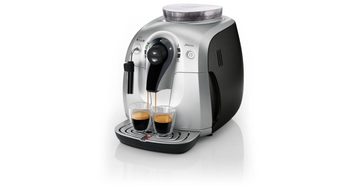 Saeco Xsmall Super-automatic espresso machine HD8745/47 | Philips