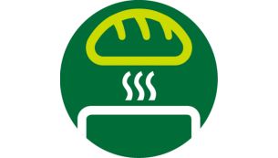 Bun warming rack to warm buns and croissants