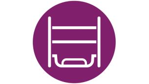 Idéal pour les centrales vapeur : repose-fer XL