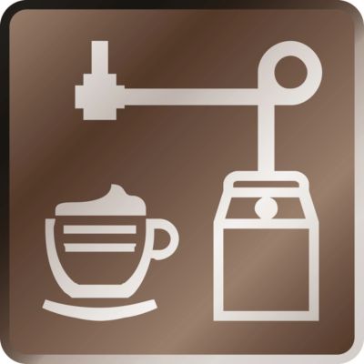 Deliciosa espuma de leite graças ao vaporizador automático de leite patenteado