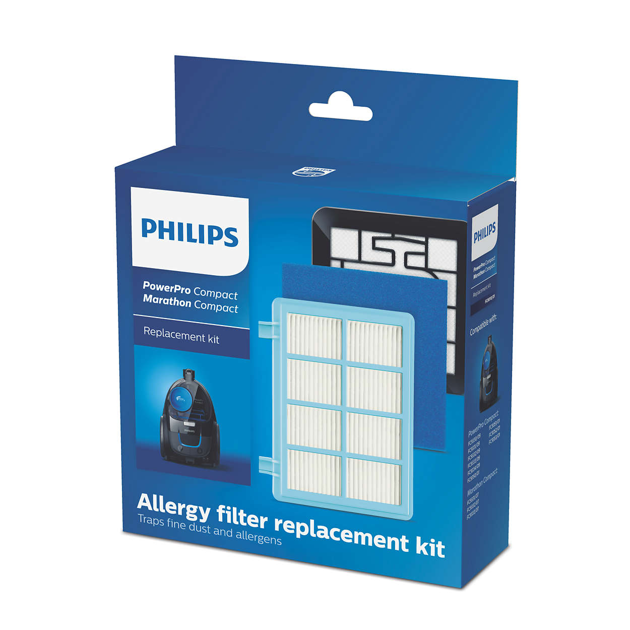 Kit de schimb pentru filtrul anti-alergeni PowerPro Compact*