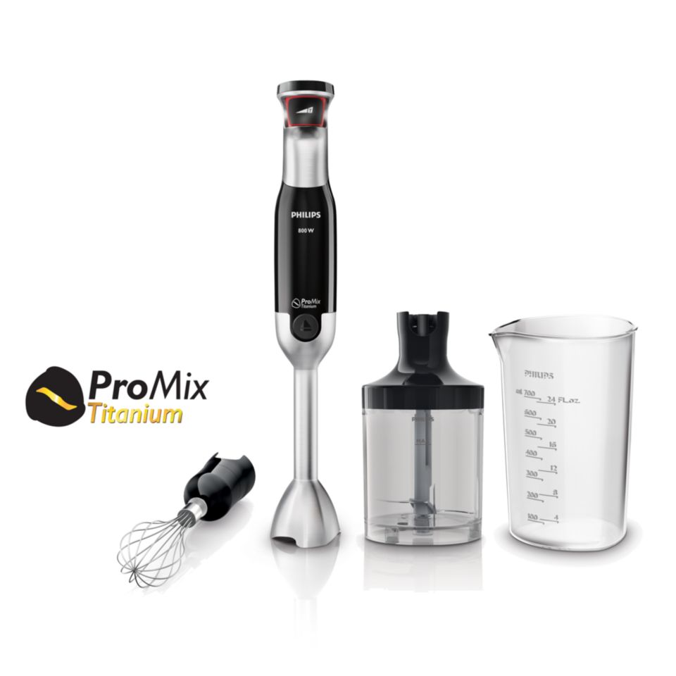 Powerful and easy control handblender