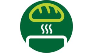 Réchauffe-viennoiseries intégré pour les pâtisseries, croissants, etc.