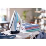 Carefree ironing, no setting required