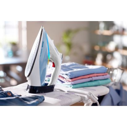 Carefree ironing, no setting required