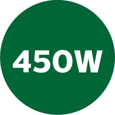 มอเตอร์พลังแรง 450 วัตต์ เพื่อให้ได้ผลลัพธ์ที่ดี