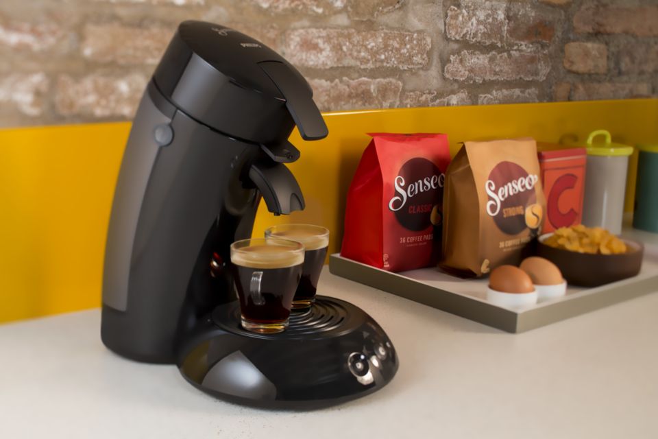 Un délicieux café à la simple pression d'un bouton