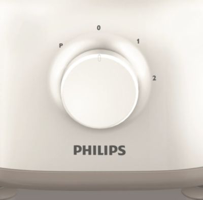 2 speed settings and pulse for maximum control