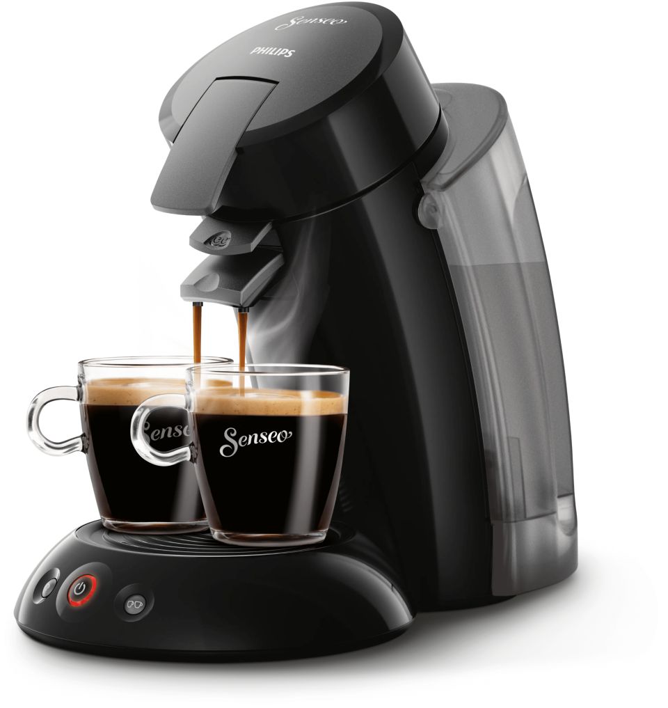 Verrukkelijke koffie met &eacute;&eacute;n druk op de knop