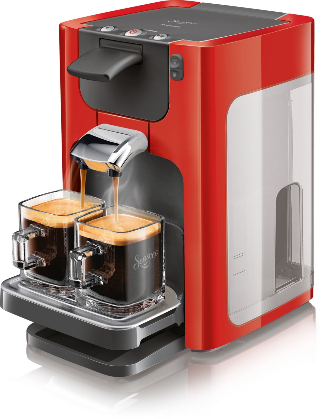 Delicious coffee at a touch, in a modern design