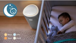 Create a clean and comforting sleep environment with a night light