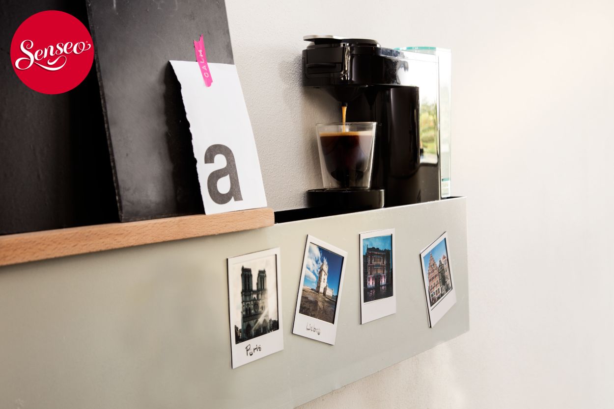 Un café au goût intense à la simple pression d'un bouton