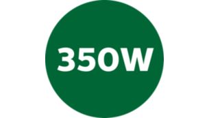 Potente motor de 350 W para obtener batidos más suaves