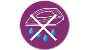 Tropf-Stopp-System verhindert Fleckenbildung beim B&uuml;geln