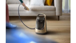 Detachable base for flexible usage around the house