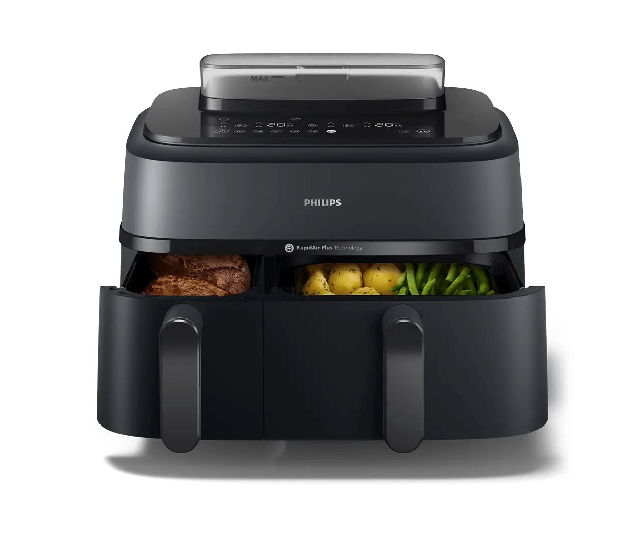 Notre premier double panier avec cuisson vapeur