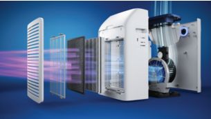 Фильтр HEPA удерживает 99,97&nbsp;% частиц размером 0,003&nbsp;мкм (3)