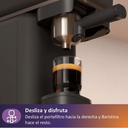 Philips Baristina Black Cafetera espresso