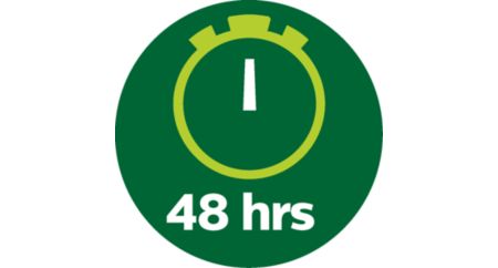 Automatic keep warm function for up to 48 hours