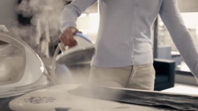 Powerful steam for ultimate crease removal