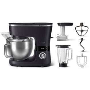 Keukenmachine met accessoires