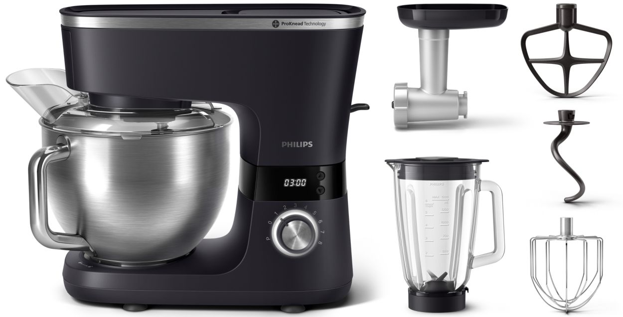 Series 7000 Kitchen Machine with accessories HR7962/21 | Philips