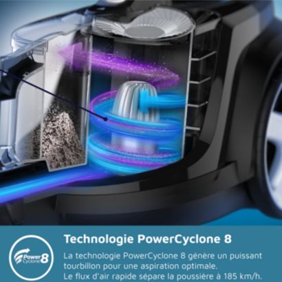 Philips PowerCyclone 8 Aspirateur sans sac