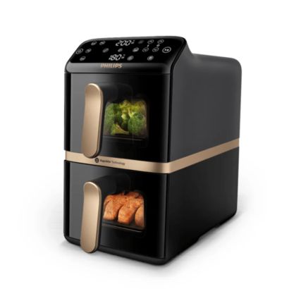 Philips Philips Ovi Stacked Dual Basket seria 4000