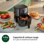 Cibi gustosissimi con fino al 90% di grassi in meno!*