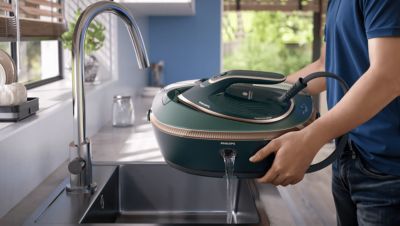 Süsteem Easy De-Calc Plus pikendab triikraua kasutusiga