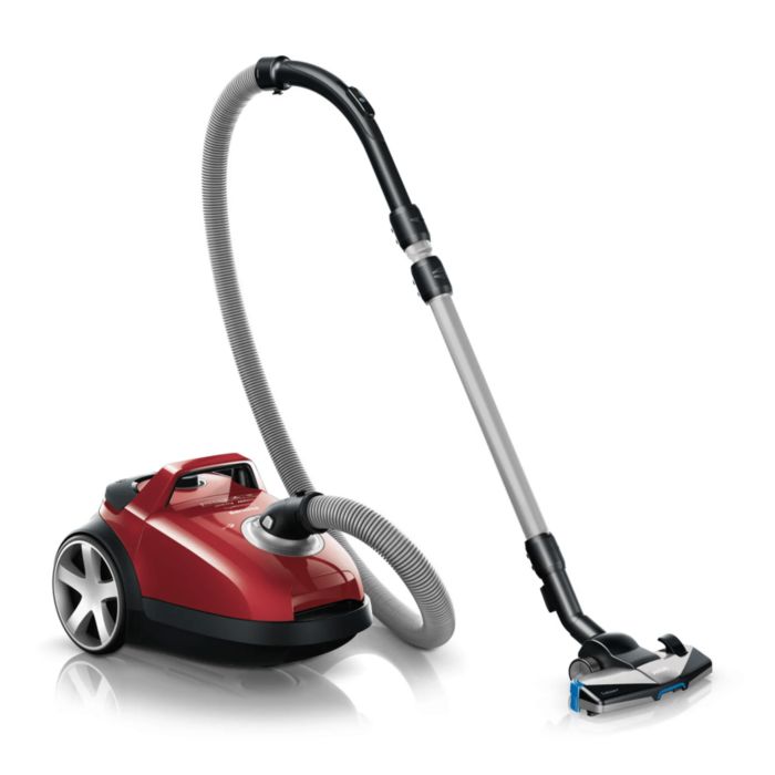 Puissance d'aspiration maximale, m&ecirc;me lorsque le sac se remplit*