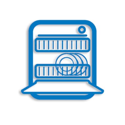 Piezas aptas para lavavajillas