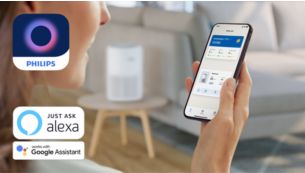 Control your purifier anywhere with the Philips Air+ app