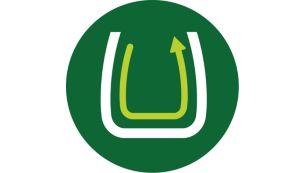 Clean flowing edges with less grooves for easy cleaning