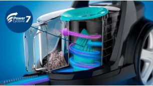 PowerCyclone 7 holder st&aelig;rk sugestyrke i l&aelig;ngere tid