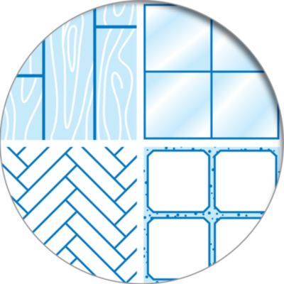 Za parket, laminat, vinil, keramiku, prirodni kamen itd.