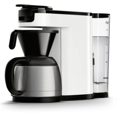 Caffè delizioso in due modi, con filtro o cialde