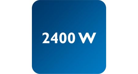 2400 Вт для быстрого нагрева утюга