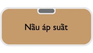 Nấu &aacute;p suất c&oacute; c&aacute;c n&uacute;t nấu trực tiếp kh&aacute;c nhau tr&ecirc;n menu
