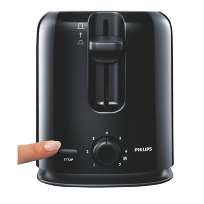 Atcelšanas poga, lai apturētu grauzdēšanu jebkurā brīdī