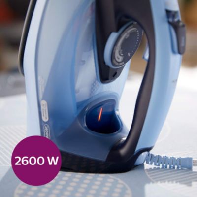 2600 W para un calentamiento rápido y un rendimiento potente