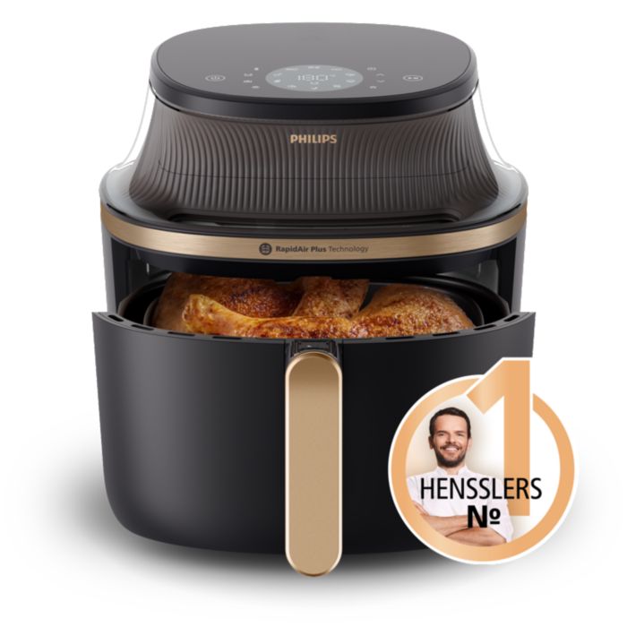 Schau deinem Airfryer bei der Arbeit zu – der Genuss kommt ganz von selbst!